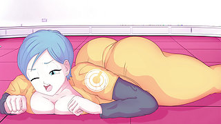 Interdimensional Desire - Playing with Vegeta's Wife Bulma's Fat Ass