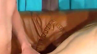 Ugly mature couple fucking sucking...cum on tits