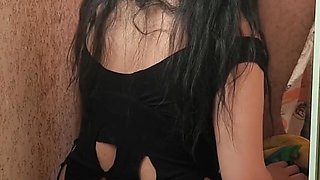 Fuck My Wife in the Balcony We Saw Our Neighbor She Came to Us She Wants to Get Fucked Also