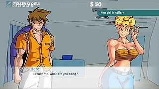 Dragon lady X (Shutulu) gets playful with Bulma in capsule corp by Loveskysan69real