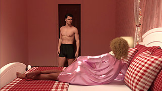 Cindy Surprised By Her Step Brother's Big Cock