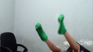 Daddy Eating Sweet Petite Pussy & Rubbing Cock on Small Pussy