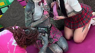Anal Pornstars on Set - 3 Days Production - Behind the Scenes with Goth Sluts
