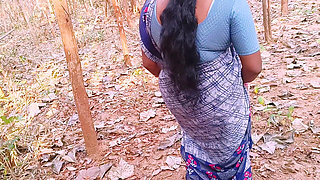 Indian Outdoor Sex. Desi Beautiful Bhabi Fucking Husbend's Small Stepbrother Big Dick in Forest. Teludu Dirty Talks.