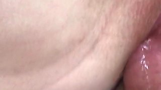 My Wife Masturbates with My Toothbrush and Makes Me Lick Her Wet and Swollen Pussy. Close-ups.