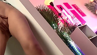 Amazing Stocking Fetish with Her Femboy with Amazing Scene!