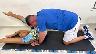 Latina MILF has a yoga session and gets a happy ending extended preview with additional clips