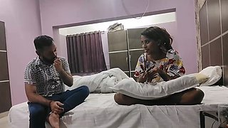 Fit college girl from India getting penetrated by a prick