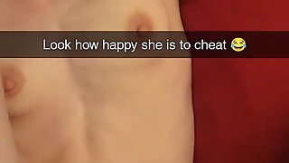 Real Snapchat Fuck- Cheating Cumslut Begs for Creampie -richelle Rose