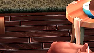 Theblissfulsimmers_sims Couple Evelyn and Eeros Have Steamy Sex by the Poolby the Pool
