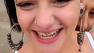 Influencer Sucking Dick in Public on a Beach
