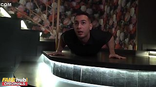 Ladies Club Thai Hot Teen 18+ And Hot Blonde Fight Then Fuck Doorman - Crystal Alexis, Alexis May And May Thai