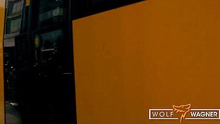Sex hungry Pornfighter Long John and Lola Shine's blonde trailer