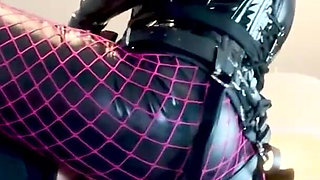Pegging session with my chastity slave