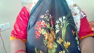 Telugu Blue Saree Aunty Open Bigboobs Sucking Puffy Nipples Sucking Dirty Talking Telugu Audio