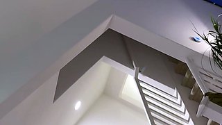 Big Boobed Blonde Masturbates With A Dildo In The Bathroom