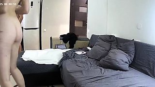 Close up of girlfriend having sex