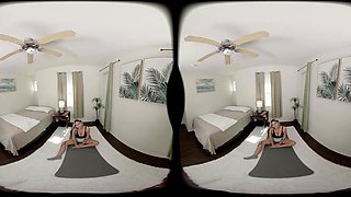 FORBVR - Your Stepsister Kaia Martin Wants You To Start Working Out With Her With Hot Sex