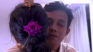 Indian Couple First Night of Marriage, Real Desi Suhaag Raat Sex