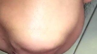 Filling Her Mouth with Piss and Cum
