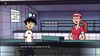 Danny Phantom MILF Maddie Hugs Big Boobs & Thicc Thighs - Amity Park Part 33