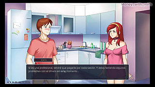MILF Plaza #2  I Find Her in the Kitchen and She Lets Me Touch Her Tit