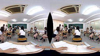 There Are Very Few Men In The School, And Girls Are Overpowering! Part 1 - Japanese Harem Pov Vr