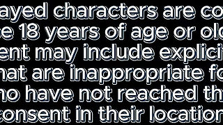 She Gives Me a Surprise with Her Tits on Halloween // Vlover Game #12 All Scenes