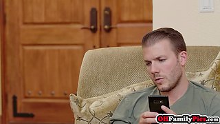 Jewelz Blu fucks stepbro for new cat