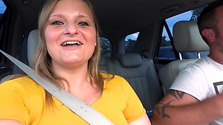 Sex-Parking-Lot! Lina Wants Sperm, Big-Ass Teen Fucked Without A Condom