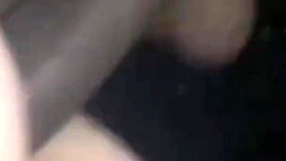 Ridding BBC Back of My Car Pounding My Ass Cumshot