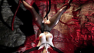 Vixen of the Void: Bigtits Rendered - 3D Animation Hentai