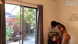 Virgin ultimately loses it and thanks hotguysfuck