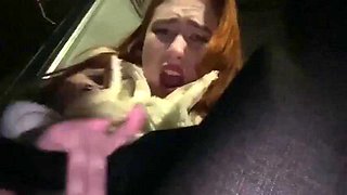 Eva Masturbates In the Bus