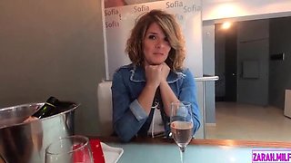 Stepdaughter's Friend Learns Anal Sex With Big Dick - First Time Ass Fuck & Creampie