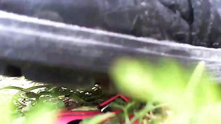 Awesome Crushing Video Watches My Feet Smash a Small Toy Car