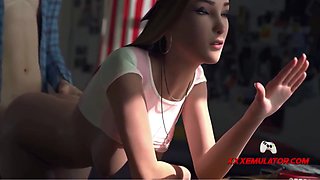 I Fucked My Hot And Sexy Blonde Stepsister - 3d Animation