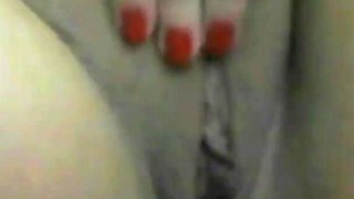 Chubby Housewife Masturbating with Stranger