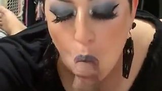 Sexy Emo Goth Girl Pov Sucks Licks Swallows And Clears Chamber