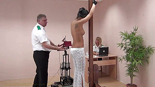Victoria Spanking Machine - Bare Back Whipping