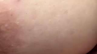 Slutty Busty Girl Showing of Big Tits and Nipples Inside Car