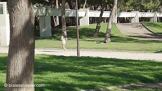 Sky Goes For Run