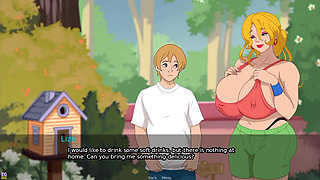 The Secret of the House #71: MILF Neighbor Teases Me and Sucks My Dick - by Eroticgamesnc