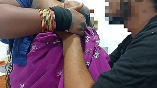 Tamil Housewife Aunty Seducing Her Son's Friend Hot Sucking and Pussy Licking Hard Doggy Fucking