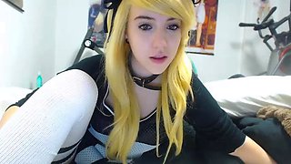 Emo Teen Becka Solo Webcam Masturbation Porn