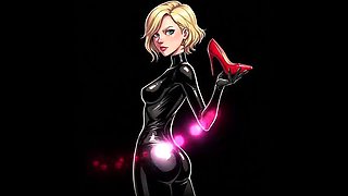 Blonde Italian babe Ickakris fisting and urethral play in homemade BDSM short