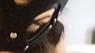 Dominatrix Ties Man up, Rides Him in Amazon Position, and Sucks Him Dry