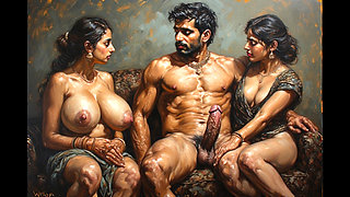 Desi indian rajasthan bhabhi with chubby boops fucked in train