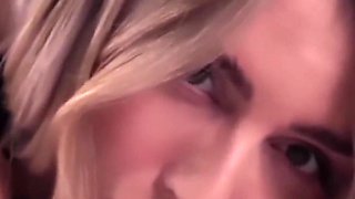Fishnet Bodysuit and My Hot Fucking Make Him Cum Twice in My Mouth!