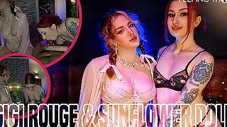 Sunflower Doll and Gigi Rouge Fuck Old Men